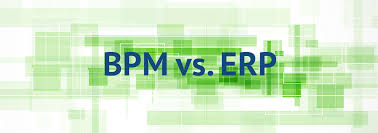 سیستم های ERP و BPMS, تفاوت ERP و BPMS